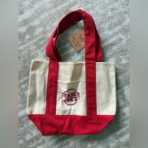 Trader Joe’s Mini Canvas Tote Bag